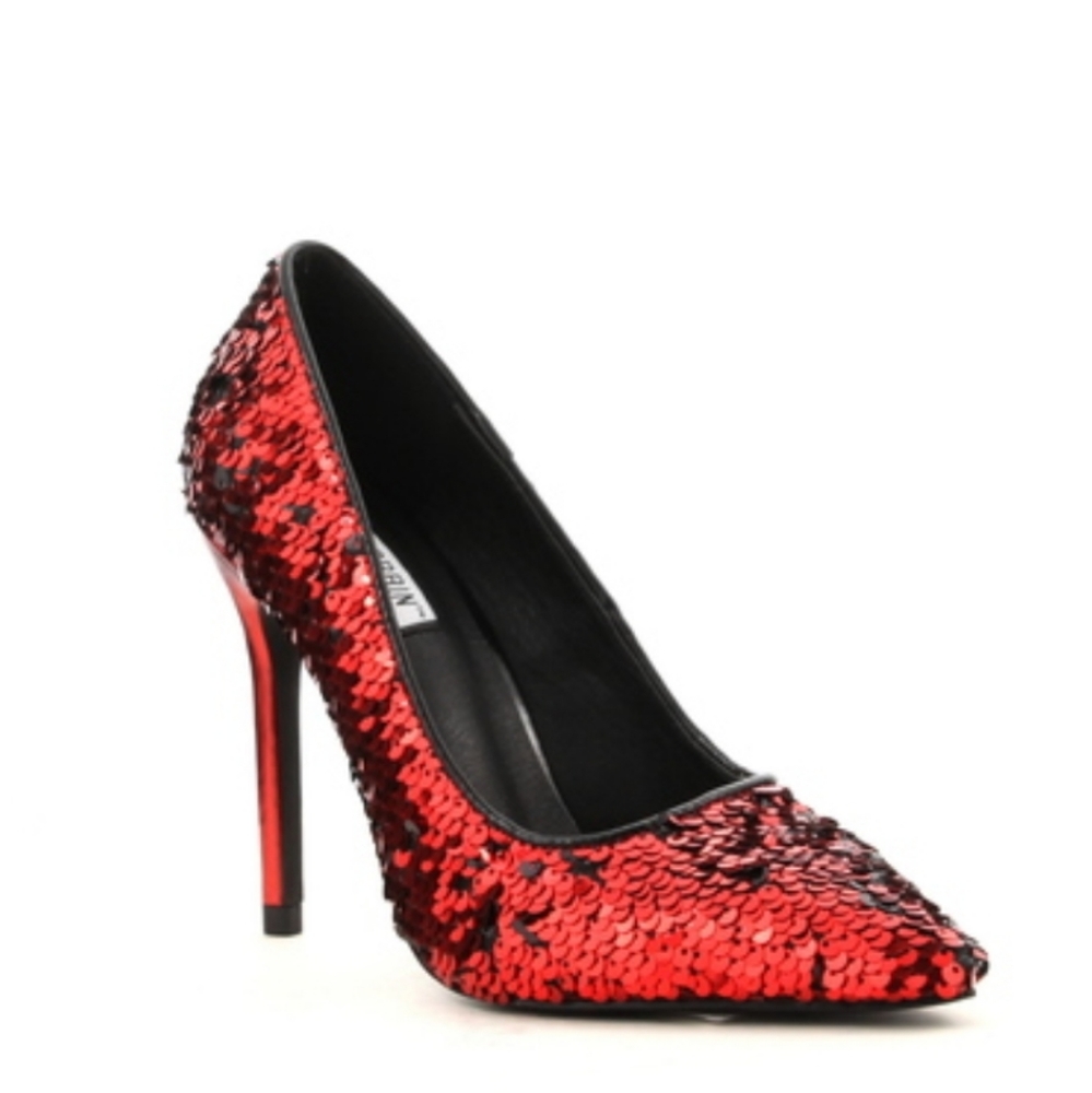 Dorothy- Red Sequins Pumps